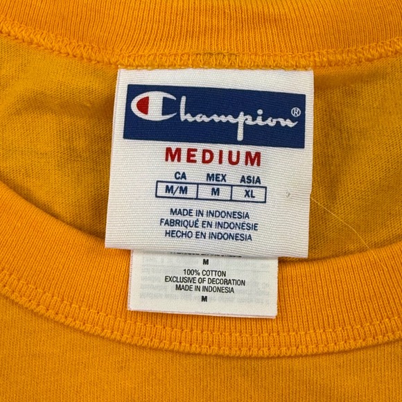 Champion Cobra Kai Medium Yellow T Shirt Licensed Movie Karate Kid Men's - Picture 6 of 11